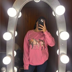 Pink Graphic Women’s Top